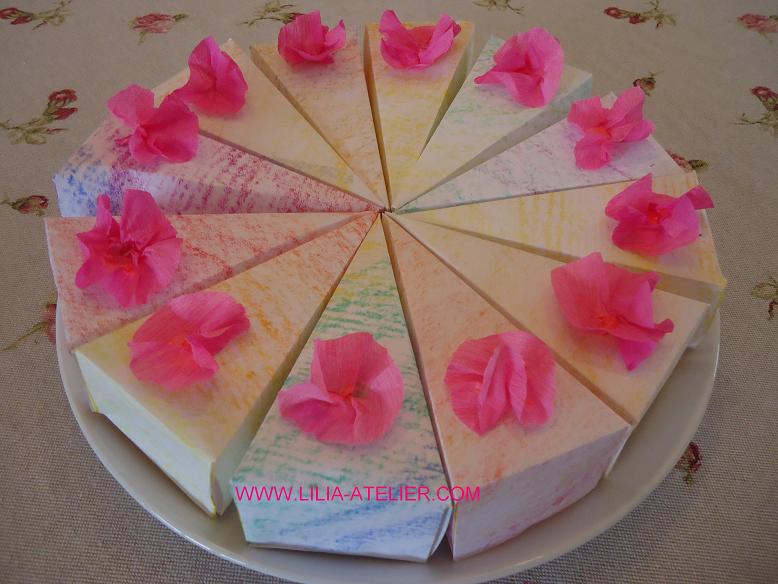 Торт из бумаги с пожеланиями - основные нюансы изготовления